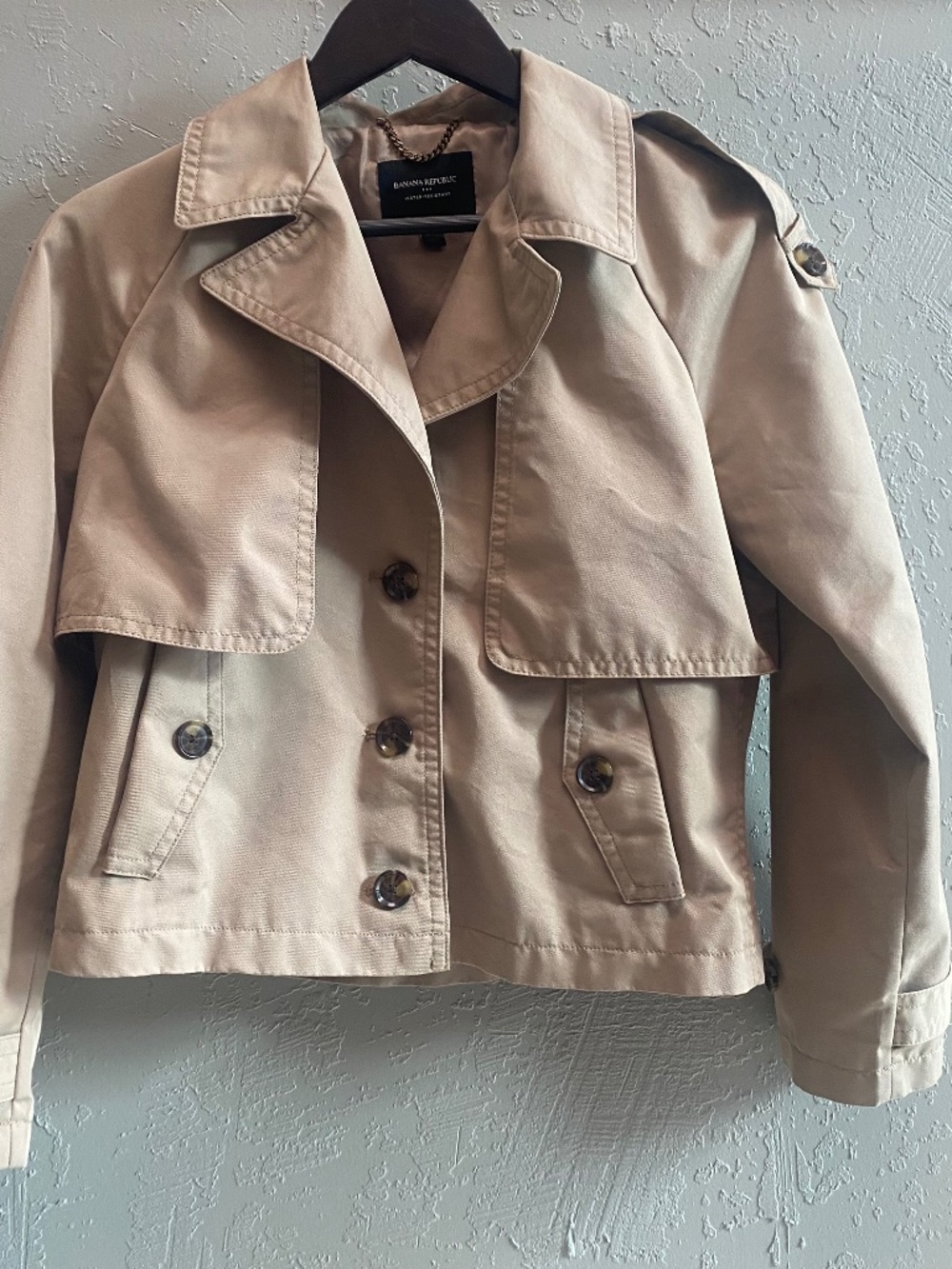 Banana Republic Short Trench Jacket Women